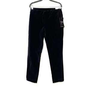 Slim-sation for Appleseed’s NWT narrow leg black velvet pants size 8